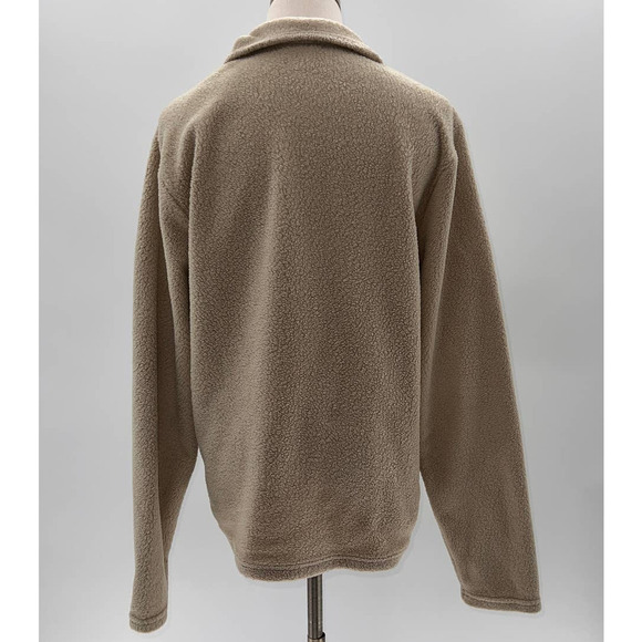 Vineyard Vines Beige 1/4 Zip Up Pull Over Fleece Jacket- S - Picture 2 of 11
